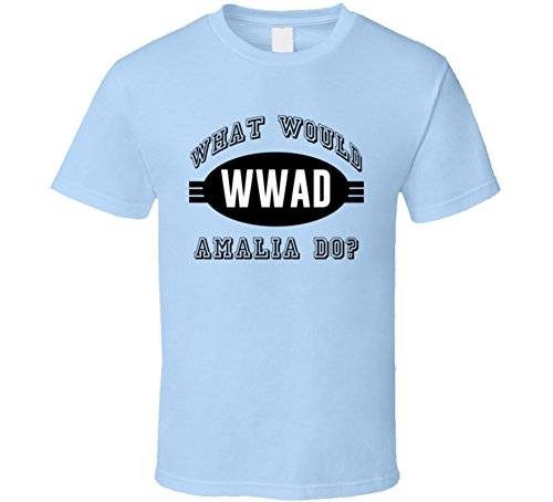 Download What Would Amalia Do WWJD Name T Shirt 2XL Light Blue Download What Would Amalia Do WWJD Name T Shirt 2XL Light Blue