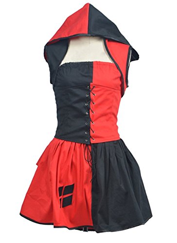 LYLAS Cosplay Costume Women's Hallween black red Dress