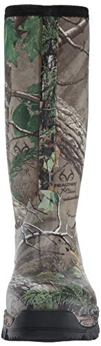 TECS Men's 16" Rubber Boots: Neoprene, Fleece Lining, Waterproof for Hunting, Camping, Fishing, Hiking and The Outdoors, Camo, 10 M US - Thumbnail 4