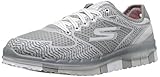 Skechers Performance Women's Go Flex-Momentum Walking Shoe, Gray, 6.5 M US