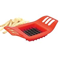 Lvhenongye French Fry Cutter Peeler Potato Chip Finger Vegetable Slicer PVC Stainless Steel Cooking Gadgets Corer Kitchen Supplier for Finger Protection