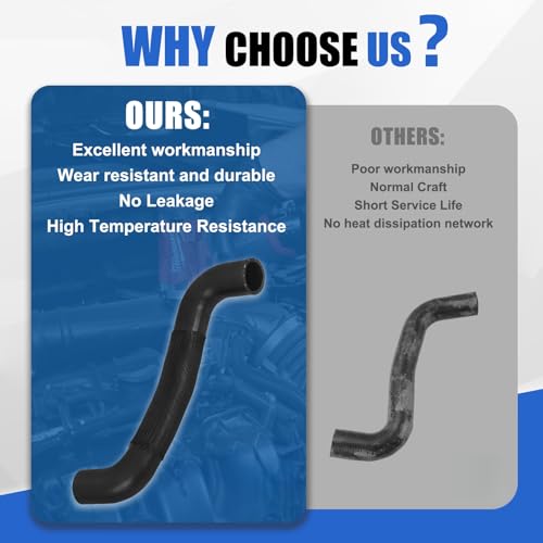 Upper Coolant Radiator Hose 45161AG000 Fit for Subaru Forester 2009-2010, Impreza 2008-2011, photo 10