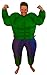 Mr Puffy's Inflatable Hulk Adult Fancy Dress Costume