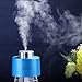 CTKcom Mini Portable Bottle Cap Air Humidifier with USB Cable for Office Travel Home Room Bedroom Desk Car Vehicle,Blue
