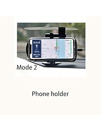 Accesorios Tesla modelo 3, soporte para teléfono con pantalla de visualización superior, tablero de instrumentos, cargador de teléfono inalámbrico para iPhone Xs Max   XS   XR   X   8Plus   8 y para Samsung, hudway Glass hud, Key Card Holder