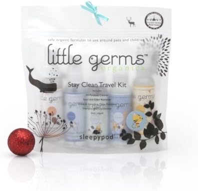 Sleepypod Little Germs Organics (5pc 2oz Stay Clean Travel Kit for Cats)