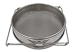 DUSICHIN DUS-121 Stainless Steel Honey Strainer, Double Sieve Beekeeping Equipment, Honey filter by Smartpainter