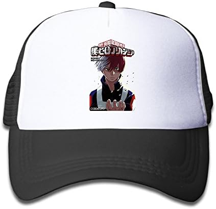 Unisex Kids Youth Boku No Hero Academia Todoroki Shouto Orijin Mesh Hat