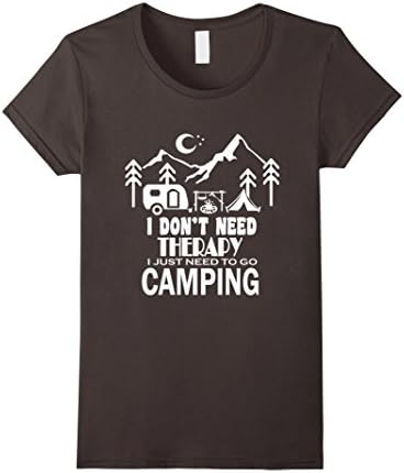 I Need Camping T-Shirt - Female XL - Asphalt