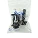yueton Budget Wig Stand Clamp For Mannequin Head Manikin Holder (Black)