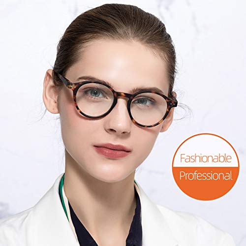 ZENOTTIC Blue Light Blocking Reading Glasses Classic Round Lightweight Frame Eyeglasses for Men and Women£¬for Computer Reading/Gaming/TV/Phones