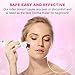 Eznduray Home Use Derma Roller Cosmetic Needling Instrument For Face 540 Titanium Micro Needle 0.5mm