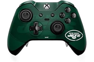 Skinit Decal Gaming Skin Compatible with Xbox One Elite Controller - Officially Licensed NFL New York Jets Double Vision Design
