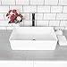 Rectangular Bathroom Vessel Sink - GhomeG 21