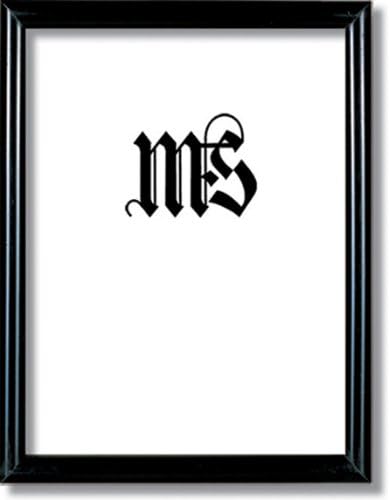8x10 / 8'' x 10'' Frame for Picture Photo or Diploma, Solid Wood, Black, style #601