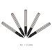 Aluminum Engraving Bit, EnPoint Solid Carbide Carving Knife V-shape Graver Bit 1/8