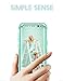 Galaxy S8 Case, AOKER [New] [Perfect] 3 in 1 Shockproof Hybrid Heavy Duty High Impact Hard Plastic +Soft Silicon Rubber Armor Defender Protective Case Cover for Galaxy S8 (Mint Grey)