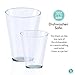 Unbreakable Glasses | Outdoor Glassware by TaZa | 2 Sizes: 12oz and 16oz | BPA Free Stackable Drinking Glasses | Plastic Tumblers Dishwasher Safe | 100% Tritan Poolside Tumblers