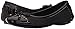 AK Anne Klein Sport Women's Buttons Fabric Ballet Flat