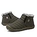 SITAILE Men Winter Warm Snow Boots With Fur