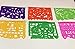 Colorful Dia de Muertos decoration Small Size 2 Pack Tissue Paper Mexican Papel Picado banner.