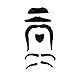 64 Pcs Self Adhesive Fake Mustache Costume Festival Party Masquerade