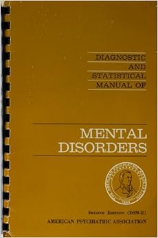 DSM-II Diagnostic and Statistical Manual of Mental Disorders (Second