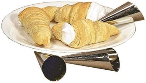 Set Of 10 CREAM HORNS HORN ROLL Molds Filled Desserts Pastry NEW