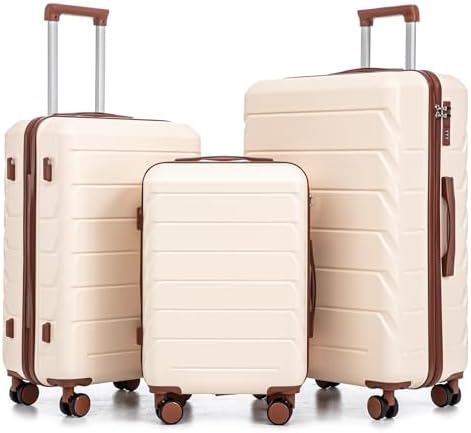 Amazon.com | Merax Luggage sets of 3 Piece Carry on Luggage