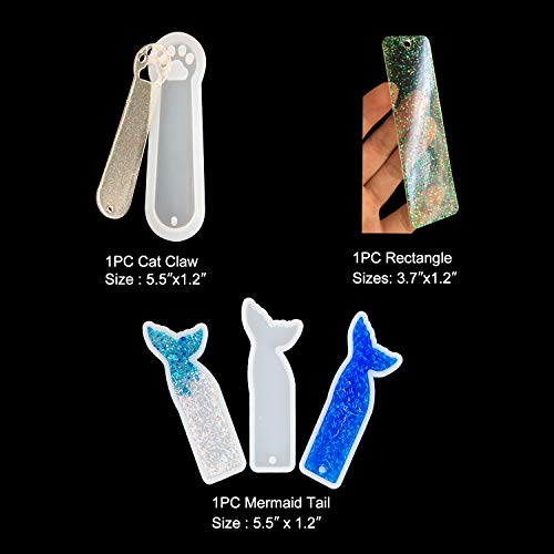 4 Casting+Notebook+Silicone+Bookmark+Jewelry