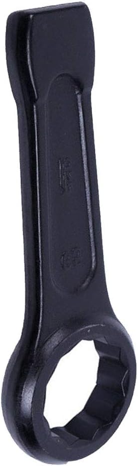 TOCHUN Metric 36mm Slogging Ring Box End Striking Wrenches, High Tensile Steel Single Head Spanner Hand Tool, Metric Slogging Flat Single Ring Spanner