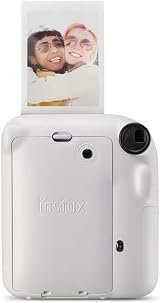 INSTAX Fujifilm Instax Mini 12 Camera Clay White with 40 Shot Film Pack view 4