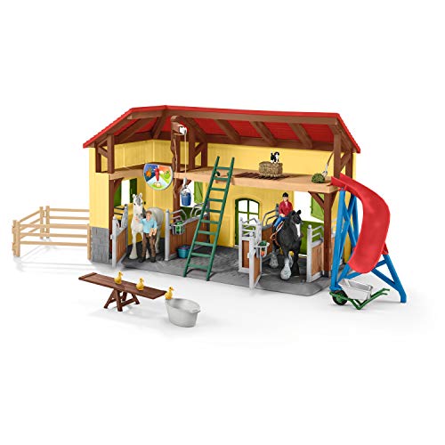 Schleich 42485 Horse stable, 10.5 x 49 x 34.5 cm – Bild 5