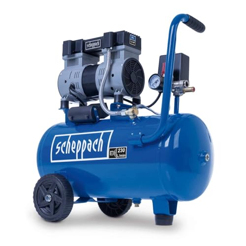 Scheppach Ultra Silent Kompressor HC26Si Leisekompressor mit 66dB - 1100W