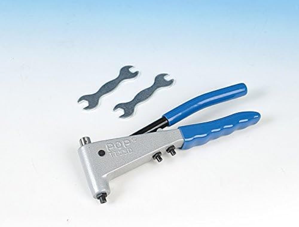 Stanley Engineered Fastening 15370 POP TT55D - The Classic Hand Plier Rivet Tool Hand Riveter, Blue