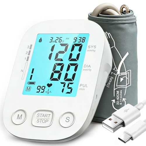Blood Pressure Monitor Upper Arm for Home Use