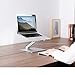 Height Adjustable Aluminum Laptop Stand | Ergonomic Design & Lightweight Stand Compatible with 15.6″ MacBook Pro/Air, Dell, Hp, Samsung, Apple Laptop | Stylish Foldable Laptop Holder for Office Deskthumb 4