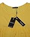 Ineffable Women's Sleeveless Pockets Casual Loose Swing Flare Dress