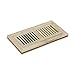 4X10 White Oak Wood Flush Mount Floor Register Vent Cover Unfinished, 3/4