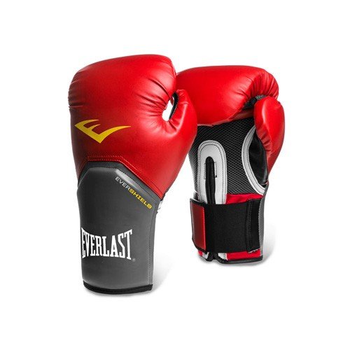EVERLAST PRO STYLE ELITE TRAINING GLOVES RED 12 OUNCES