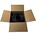 Electriduct Split Wire Loom Tubing Polyethylene Corrugated Flexible Conduit - 3/4