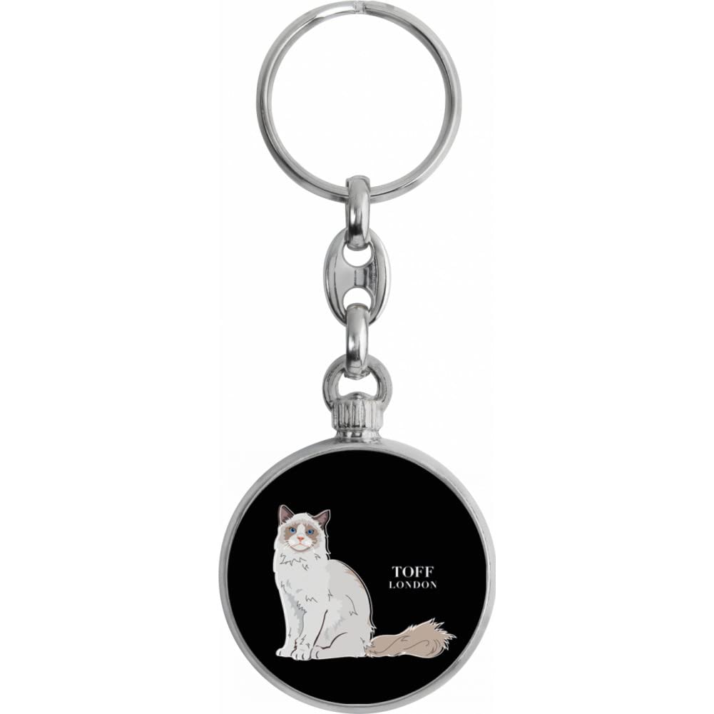 Toff London Ragdoll Cat Keyring