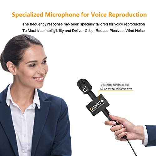 COMICA HRMC Interview Microphone Dynamic Omnidirectional Microphone