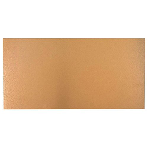 M-D Building Products 57525 12 in. x 24 in. x .019 in. Copper Aluminum Sheet