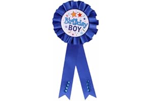 COLORFUL BLING It's My Birthday Ribbon, Satin Fabric Happy Birthday Birthday Queen King Ribbon Tinplate Badge Pin for Girls, Boys, Award Rose Badge Brooch Party Decoration