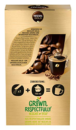 NESCAFÉ GOLD Original Getränkepulver-Sticks, löslicher Bohnenkaffee, Instant-Kaffee aus erlesenen Kaffeebohnen… – Bild 5