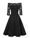 EvoLand Women's Plus Size Elegant Party Dresses For Women Special Occasion, Black, XX-Large