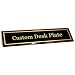 Engraved Desk Name Plate - Beautiful Custom Desk Name Plate for Business Professional & Office Staff