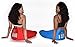 ZaRRian Meditate Like a pro Compact Yoga Seat Strap for Comfortable, Supported Meditation - 2 in 1 Yoga Seat Strap and Yoga Bag