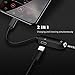 Headphone Adapter for iPhone 8/8Plus 7/7Plus X 10 XS Female Earbud Adapter Cable Aux Audio Headphone Jack 3.5 mm Splitter Adaptor Earphone with Music+Charge Phone Accessory iOS 11/12 System Laterthumb 2